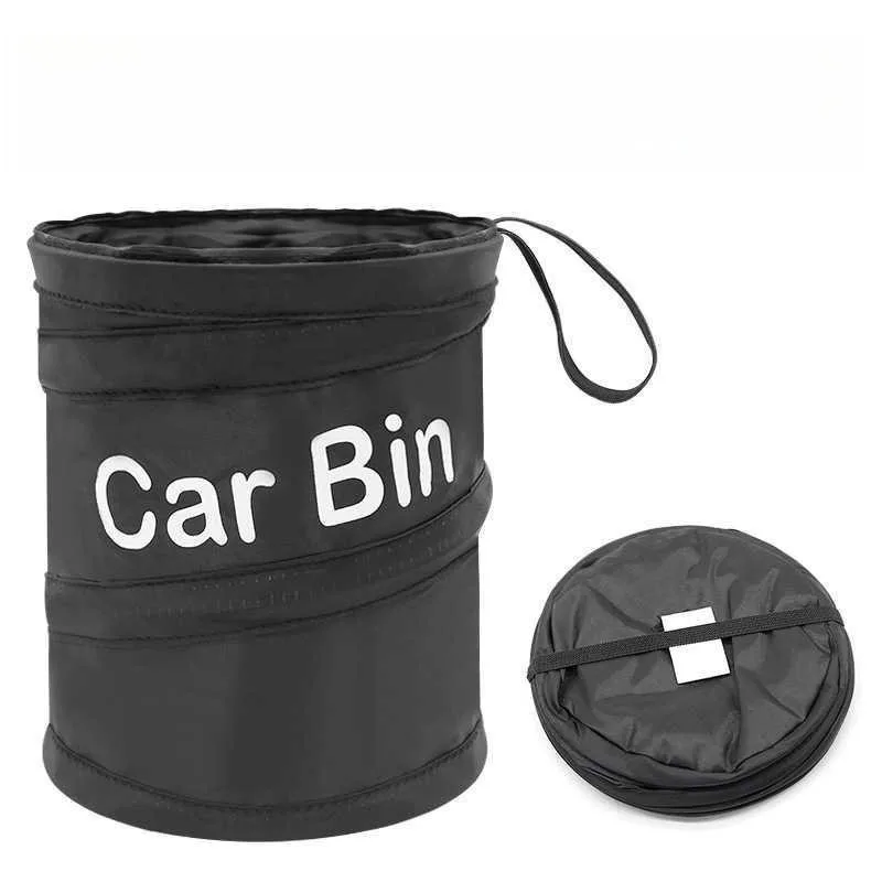 Collapsible Car Bin Portable Hanging Trash Container for Vehicle Interior Multifunctional Auto Organizer Car Accesories