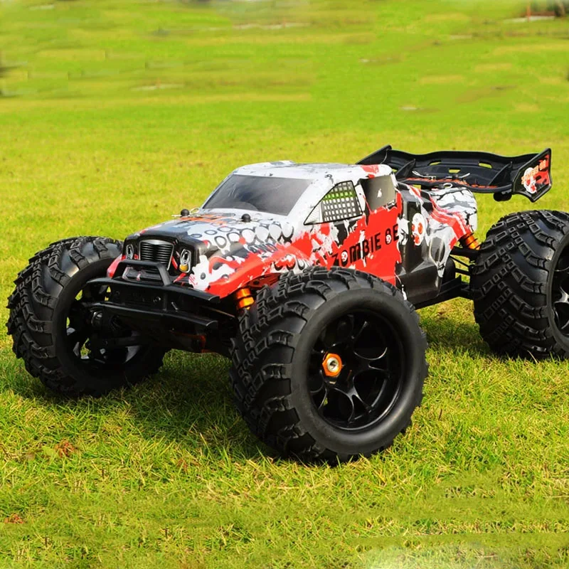 

DHK8384 Professional 1/8 Scale Electric RC Car Remote Control Off-Road Vehicle High-Speed 4WD Bigfoot for Adults