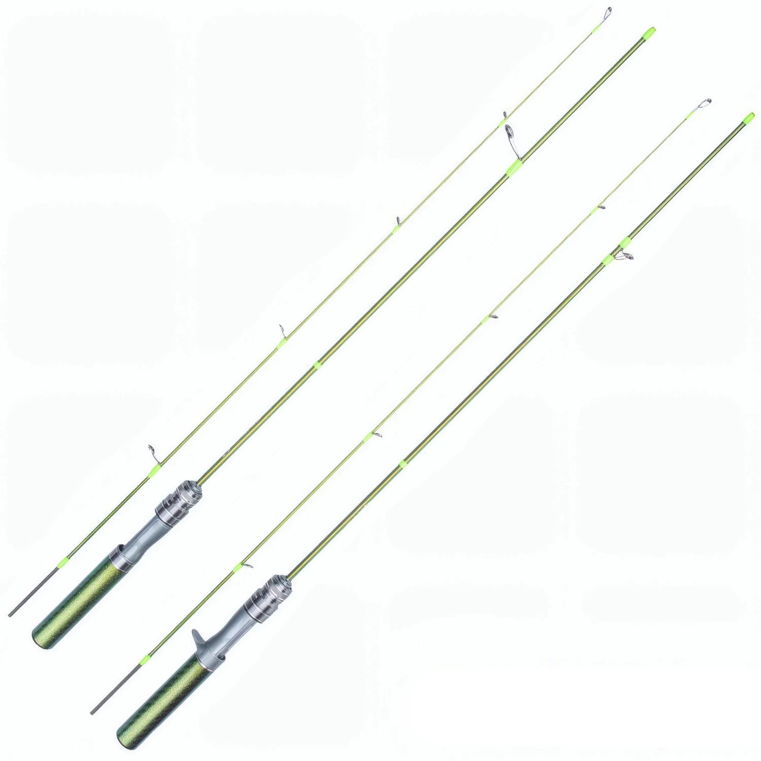 ul-ルアー釣り竿アクセサリー、超軽量カーボンファイバースピニングキャスティングベイトロッド、コイトラウトバス釣り竿ツール、ソリッドチップ