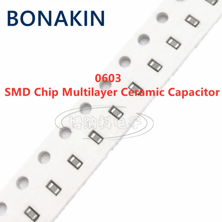 100 buah 0603 91PF 50V 100V 250V 5% 910J C0G 1608 SMD Chip kapasitor keramik multilapis