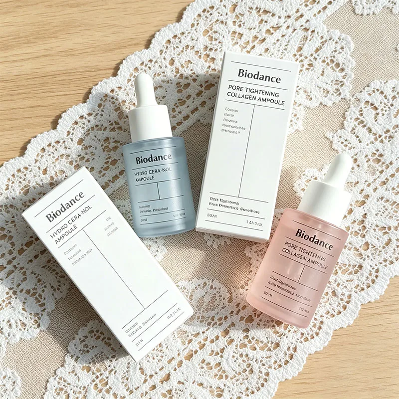 New Biodance 30ml Collagen Glass Essence Pore Tightening Hydrate Moisturize Whitening Repair Minimize Pores Skin Care Serum