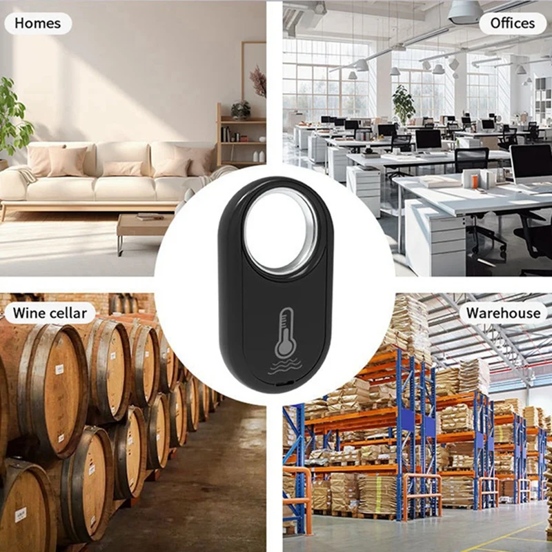 N11R- Tuya Temperature And Humidity Sensor Wireless Tuya Zigbee Temperature And Humidity Meter Smart Detector