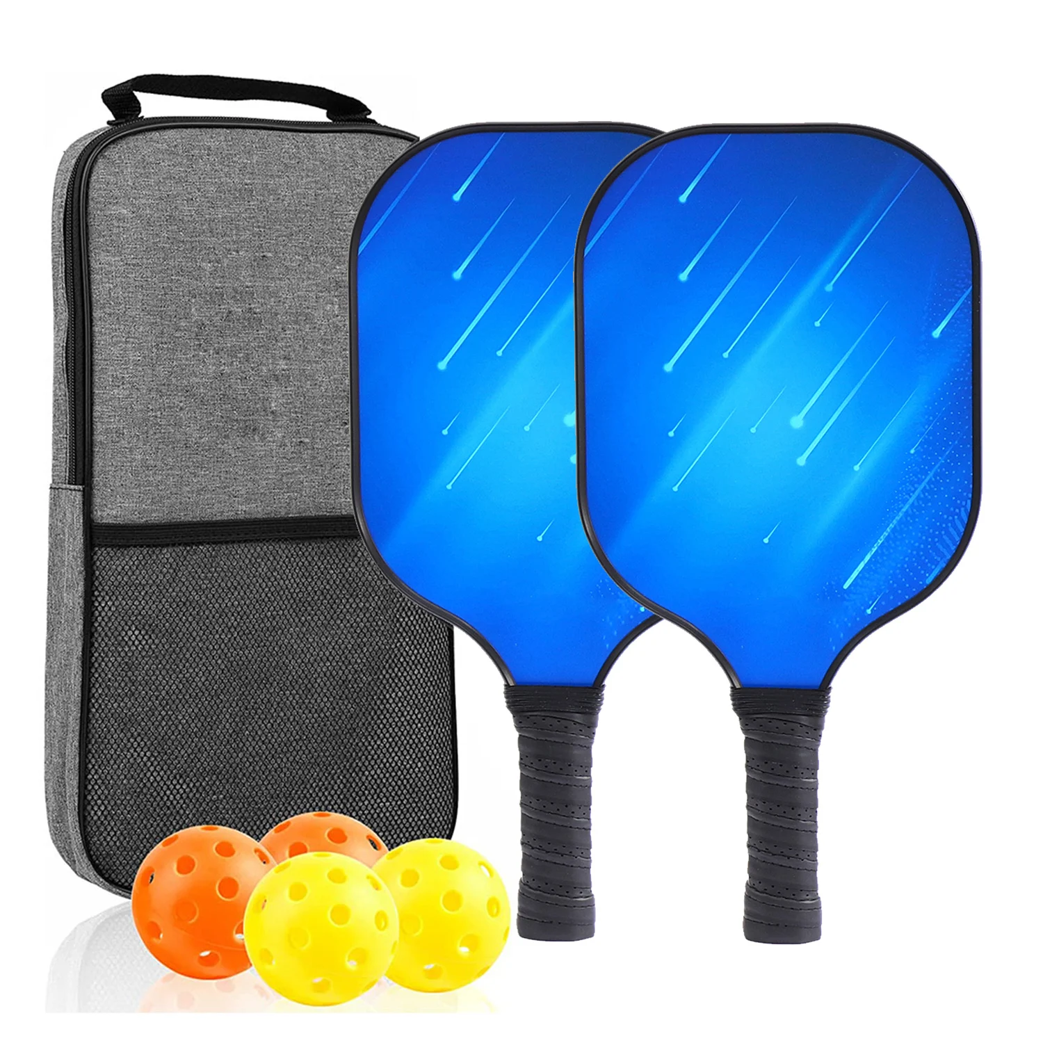 Sac de transport portable Leball, noyau en fibre de carbone, poignée coordonnante, absorbant la transpiration, approuvé USAPA, 4, lot de 2, 514