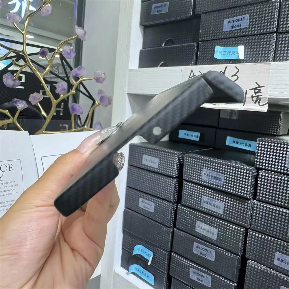 Caso genuíno de fibra de carbono para Samsung Galaxy Z, tampa traseira magnética, aramida real, fino, real, MagSafe, Fold 5