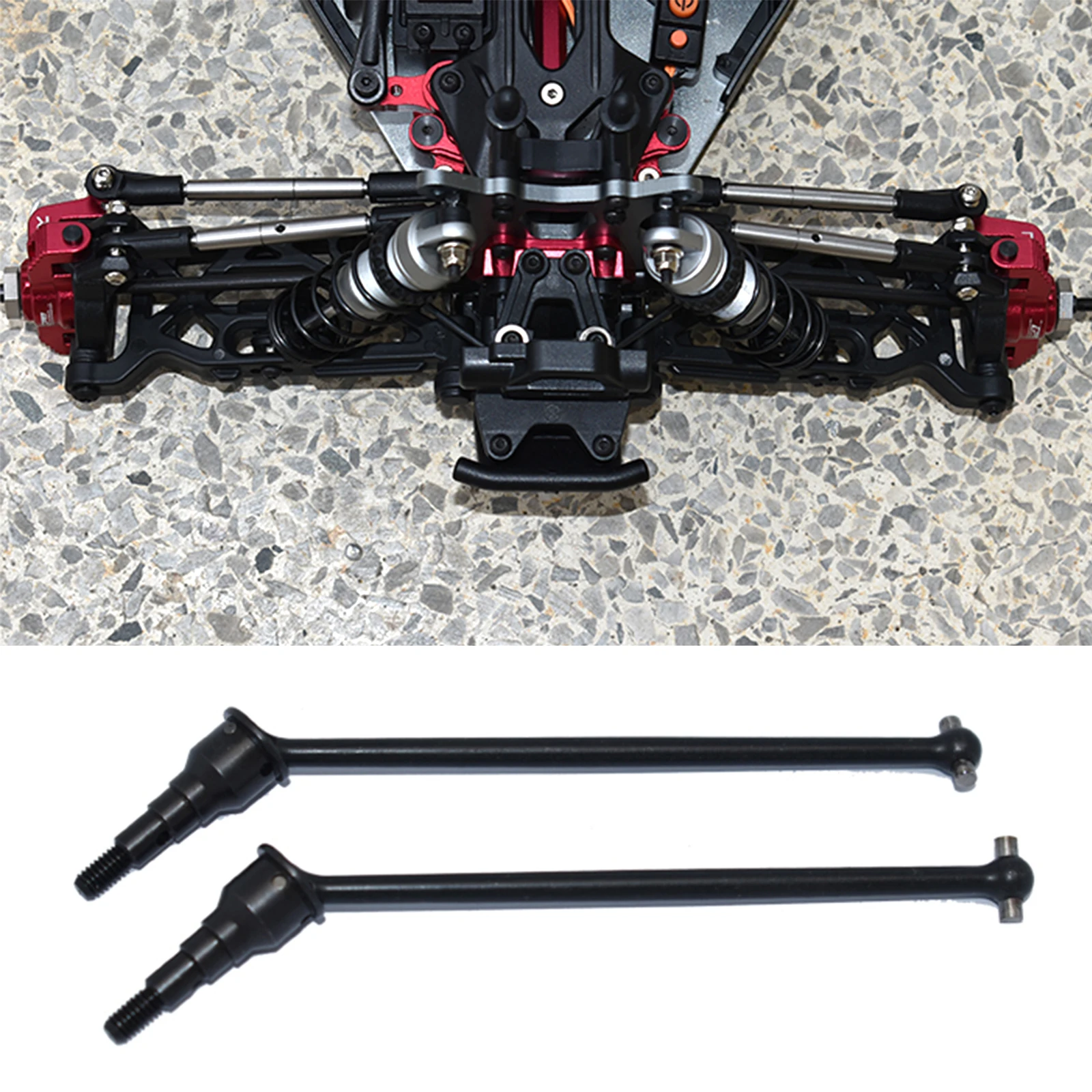 RC Front Rear CVD Drive Shaft For 1/10 Losi lasernut U4 Tenacity DB TT Pro upgraded part