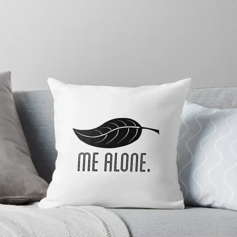 

Leaf Me Alone Throw Pillow sleeping pillows Decorative Cushions luxury decor Decorative Sofa Cushion pillow