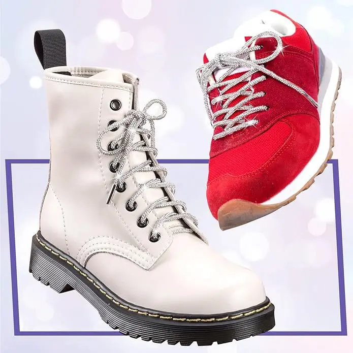 10pcs Rhinestones Shoelace Shiny and Fashionable Shoe Decoration DIY Hat Rope Crystal Drawstring Cotton Wick Soft