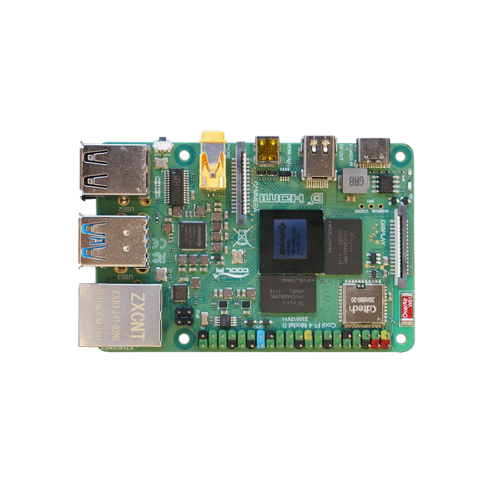 Imagem -05 - Legal Rockchip Rk3588s Apoia 5.8g 2.4g Wifi Mais bt Gigabit Ethernet Único Computador de Placa com 8-core 64bit Cpu Topos ai Npu o pi