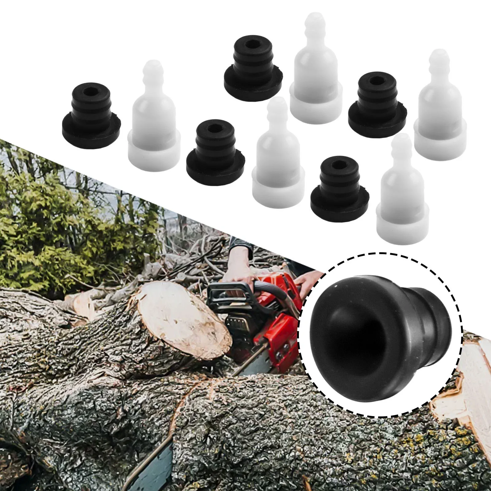 5PCS Fuel Tank Breather Vent Air Check Valve for Chinese For Chainsaw Brushcutter Trimmer Compact and reliable design