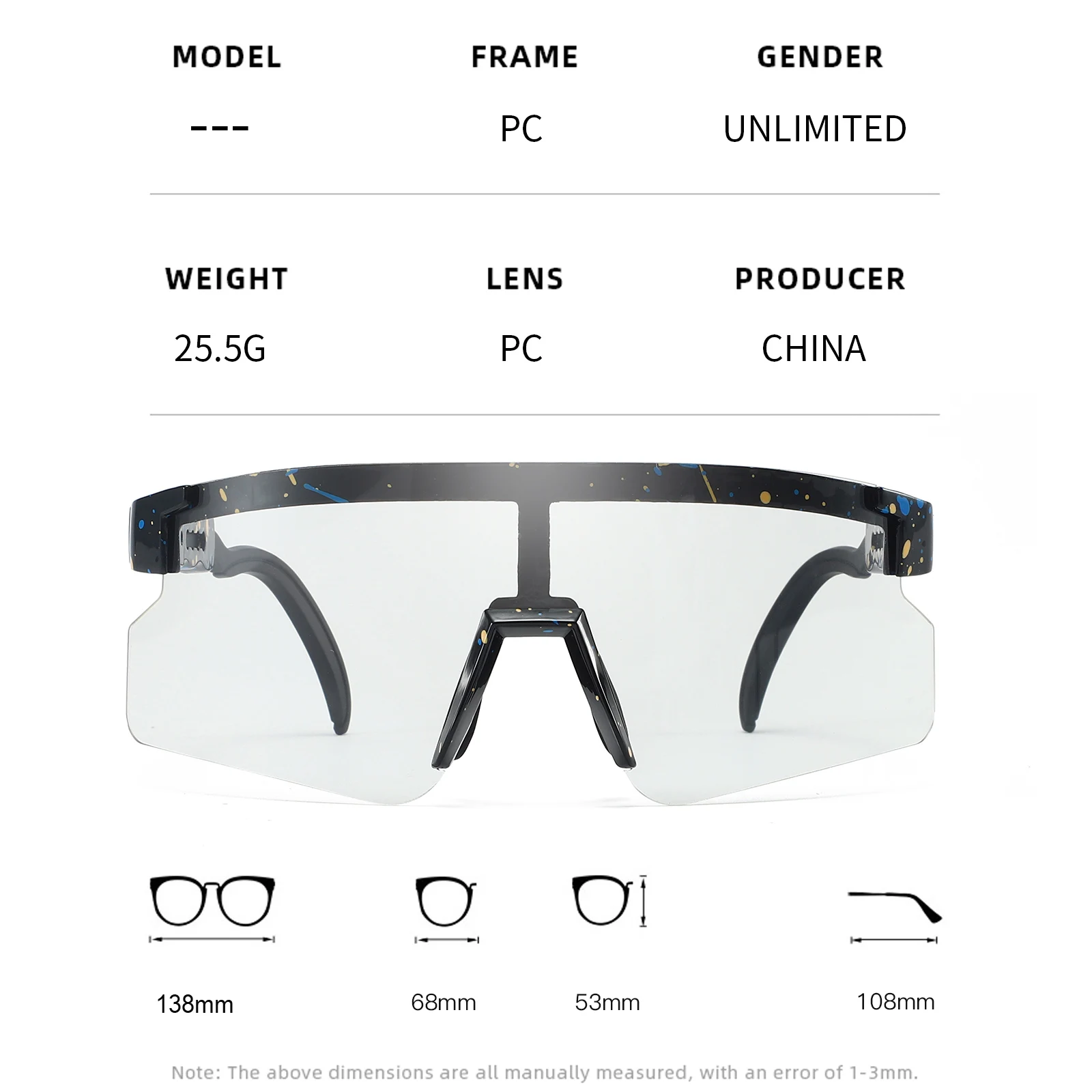 Kids Photocromic Sunglasses Children Outdoor Sport Youth Cycling Glasses Mtb Bike Bicycle Goggles Boys Girls UV400 Eyewear