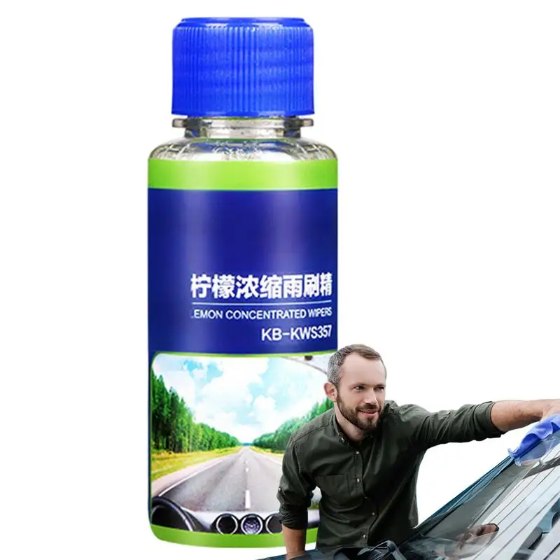 Concentrated windshield washer fluid for car 45ml Car Glass Concentrated Cleaning Agent Windshield Wiper Water Reduces Fogging