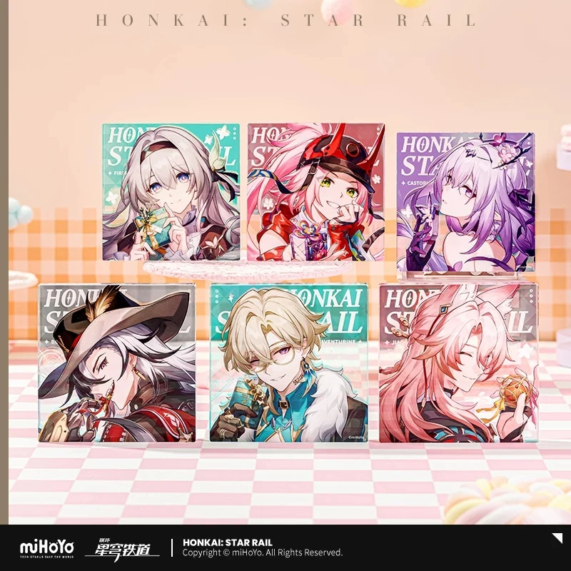 Official miHoYo Honkai: StarRail Licensed Anime & Game Character Merchandise, Acrylic Figurines, Decorations, Gifts
