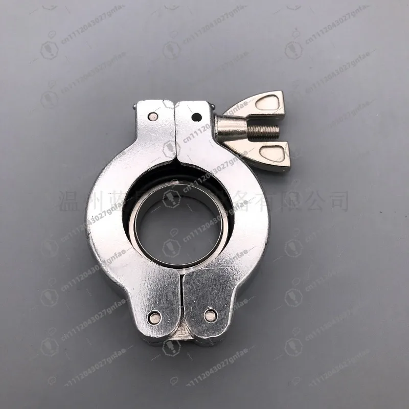 KF Vacuum Clamp Quick Release Flange NW16 25 40 50 63 80 100 Aluminum Stainless Steel ISO-KF Fitting for Vacuum System