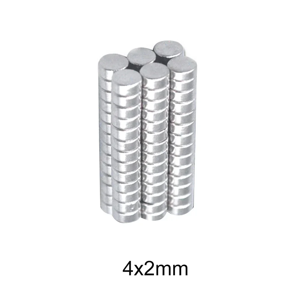 4x2 Electro Magnetics Rare Earth Magnets Disc 4x2mm Small Round Magnets 4*2mm Permanent Neodymium Magnet 4*2