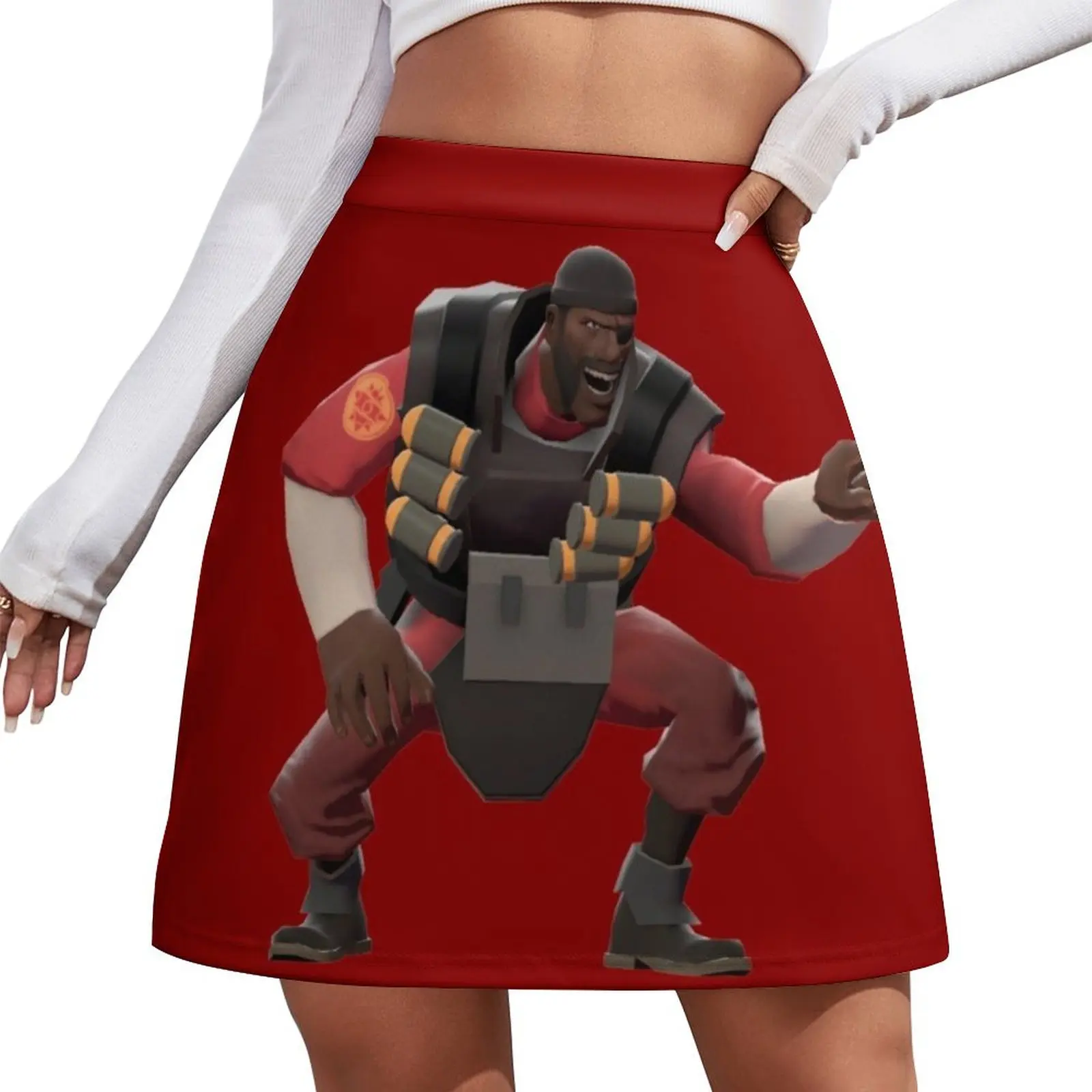 

TF2 Demoman Schadenfreude Mini Skirt Skirt for girls skirts women summer 2026 skirts for woman
