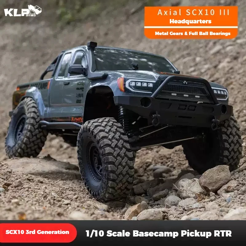 

Аксессуары для радиоуправляемых моделей: Электрический внедорожный пикап 4WD 1/10 SCX10 III Base Camp для любителей хобби и скалолазания