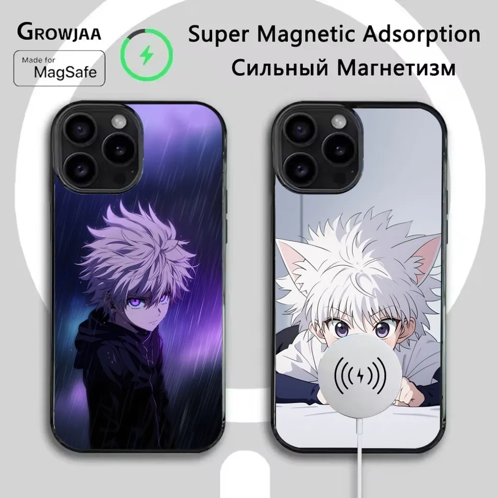 

Anime H-Hunter K-Killua Phone Case For iPhone 16e,16,15,14,13,12,11,Plus,Pro,Max,Mini Magsafe Magnetic Wireless Charging