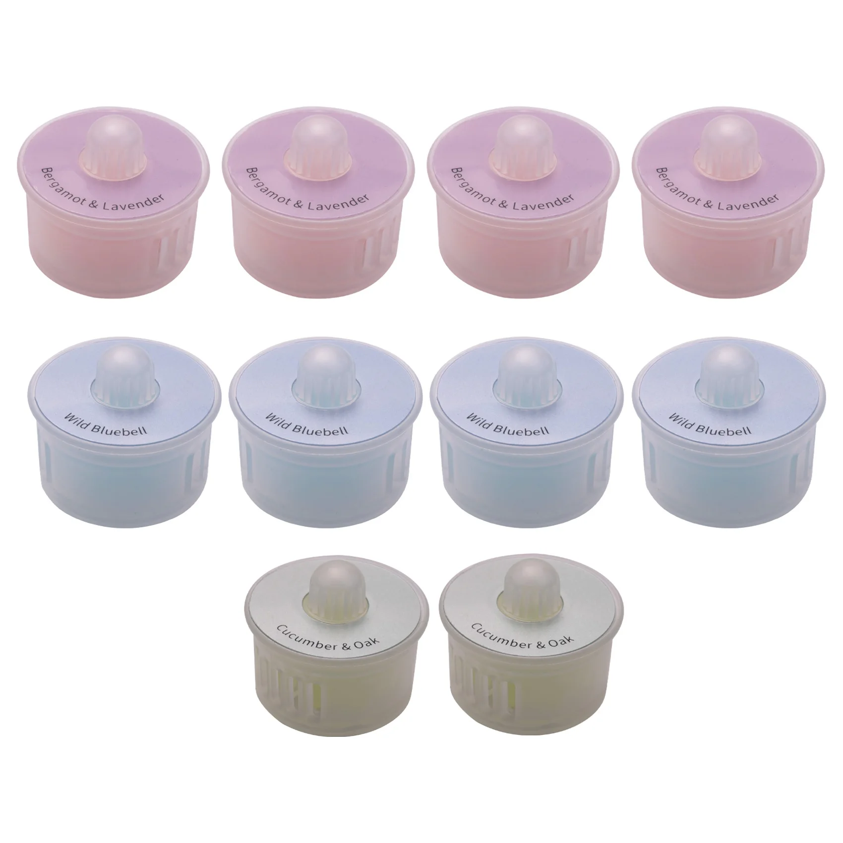 A56T 10Pcs Air Freshener Replacement Capsules for Ecovacs Deebot T9, T9 MAX T9 Power T9 AIVI Accessories