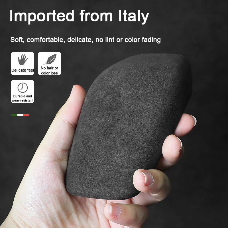 

Super Suede Overlay On Gear Shift Knob Cover for CHANGAN UNI-K 2021 2022 2023 2024 Gears Shift Collar Wrap Interior Accessories