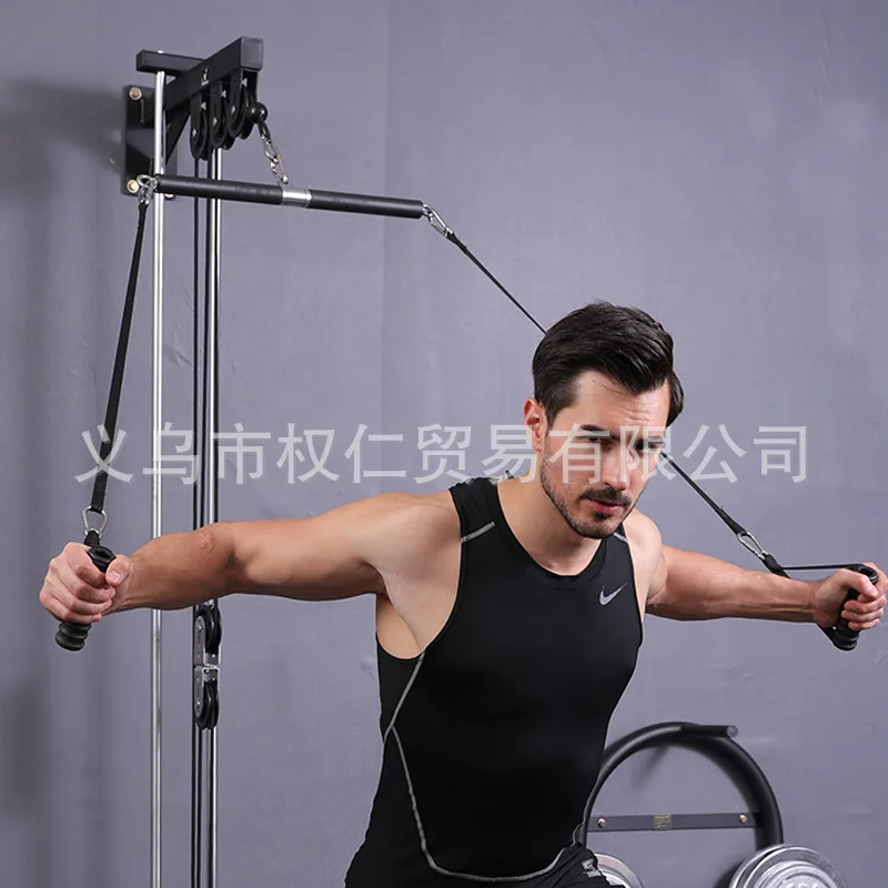 Single Pole Wall Gantry Comprehensive Trainer Comprehensive Trainer Pull Rod Dry Fitness Equipment Wide Back Weight Training