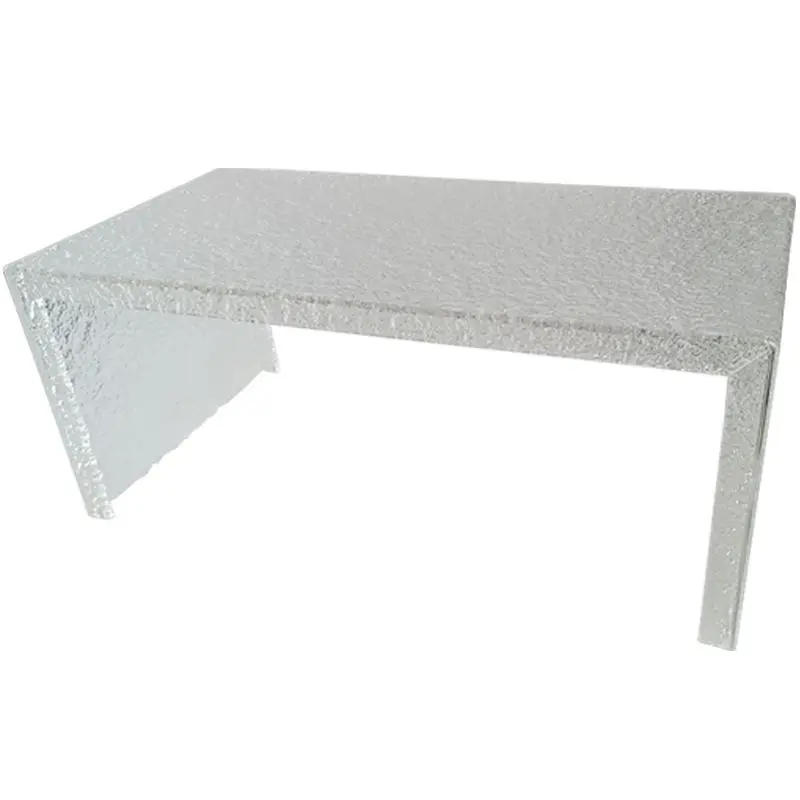 Acrylic coffee table small table, living room household stone pattern simple modern small apartment