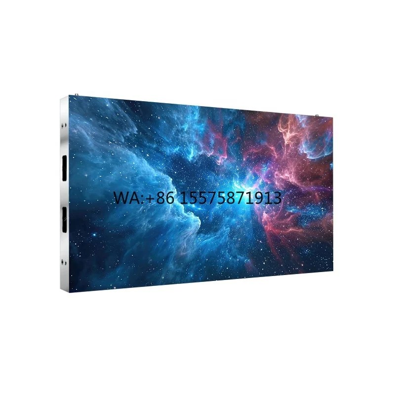 

Высокое разрешение, шаг пикселей 1,25 мм, Full HD 1080P, внутренний фиксированный светодиодный экран, яркость 500-800 кд для коммерческой видеостены