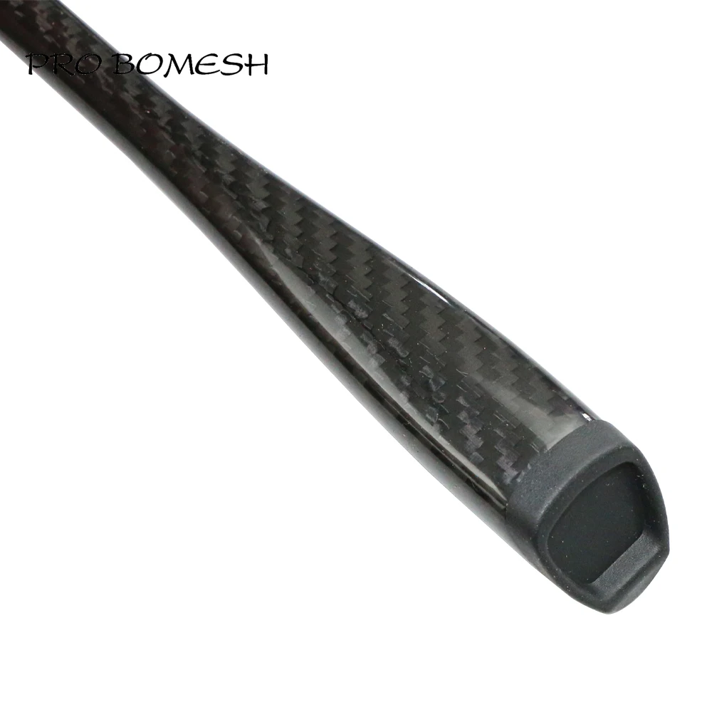 Pro Bomesh Taper Carbon Tube 45cm Grip 3K Woven Triangle Butt Rod Building Component Handle Rod Repair DIY Blank Accessory