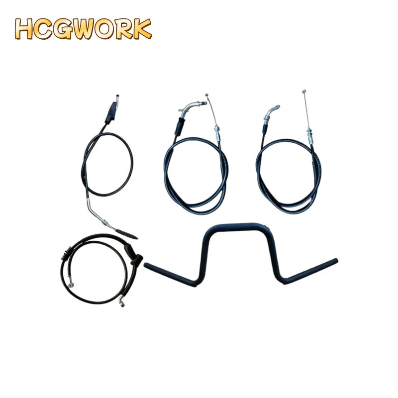 

комплект высоких рулевых труб и кабелей для Zongshen Cyclone RA2 (ABS или CBS)