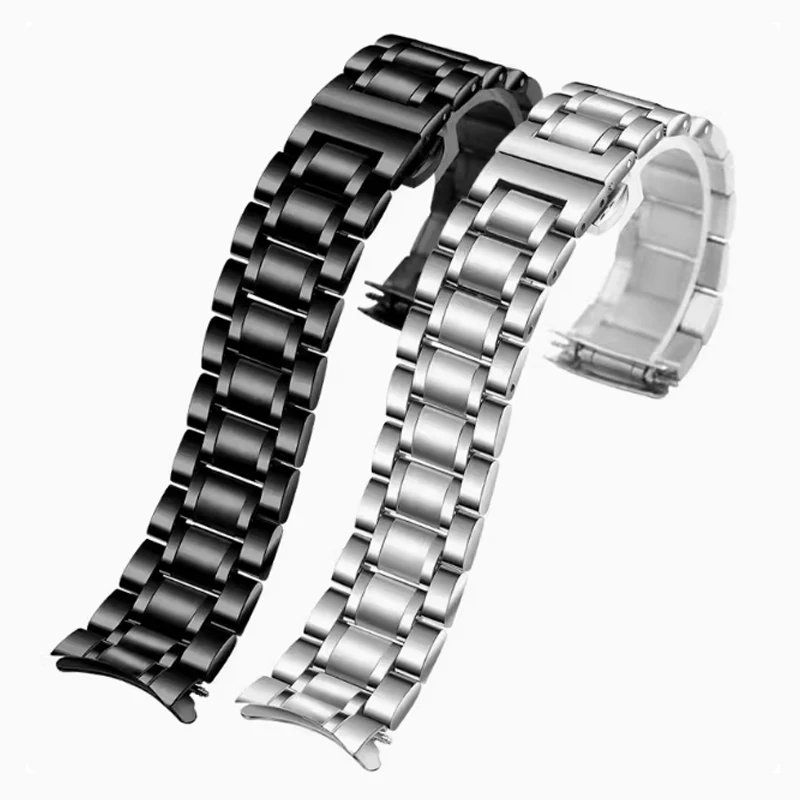 18mm 20mm 22mm 24mm Stainless Steel Watch Band For Casio EDIFICE Series EFV-540 EFV-500 BEM501 MTP-1375 EFB-650 Watch Band Strap