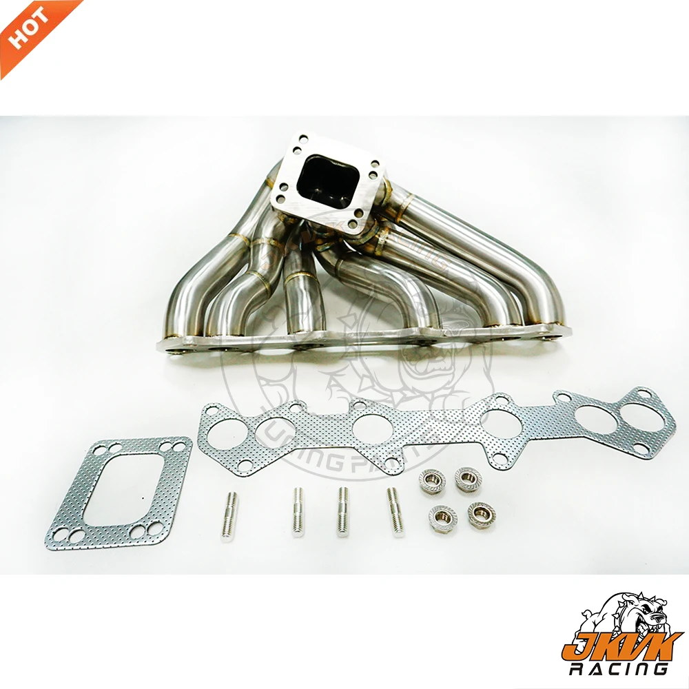 

Паровая труба JKVK racking SS304 3 мм T3/T4 турбоколлектор для игрушки ot 1JZGTE 1JZ VVTi