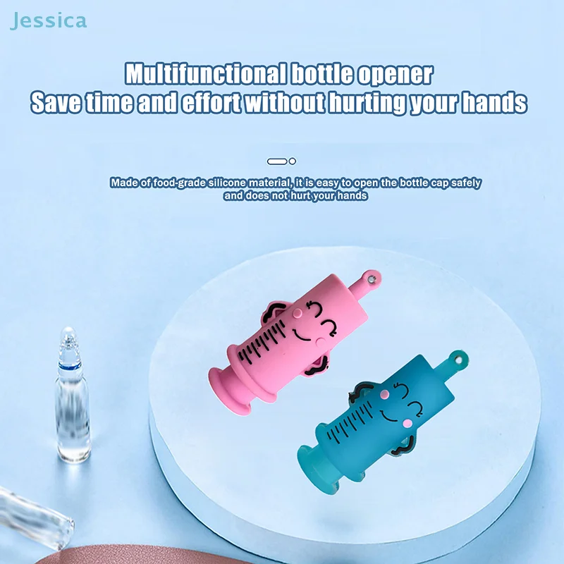 ♥ فتاحة أمبولة طبية مطاطية، قاطعة حقنة خاصة للممرضات والأطباء، أداة مساعدة لفتح زجاجات الأدوية