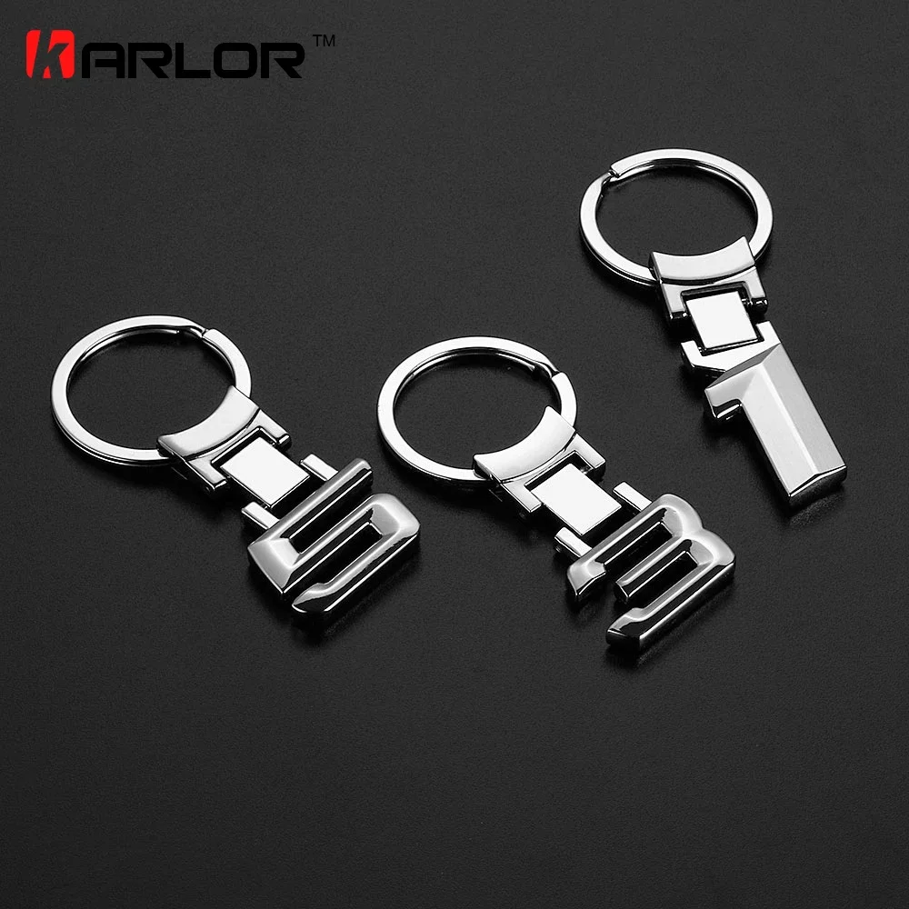Zinc Alloy Metal Car Keychain For BMW E39 E60 E87 F20 F40 F10 F11 E34 G30 X1 X3 X5 1 5 Series Key Holder Key Chain Ring Keyring