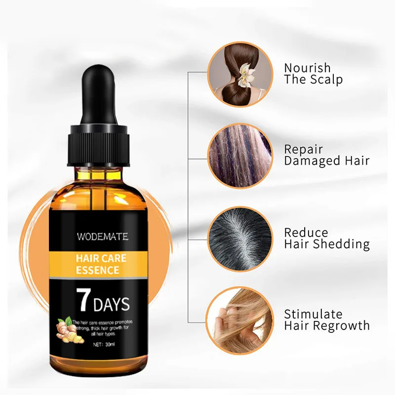 Hair Growth Oil Hair Treatments Essential Oil Serum Oil Hair Nourishing Treament Liquid Growth เครื่องปรับอากาศ Care Nourishing 30Ml