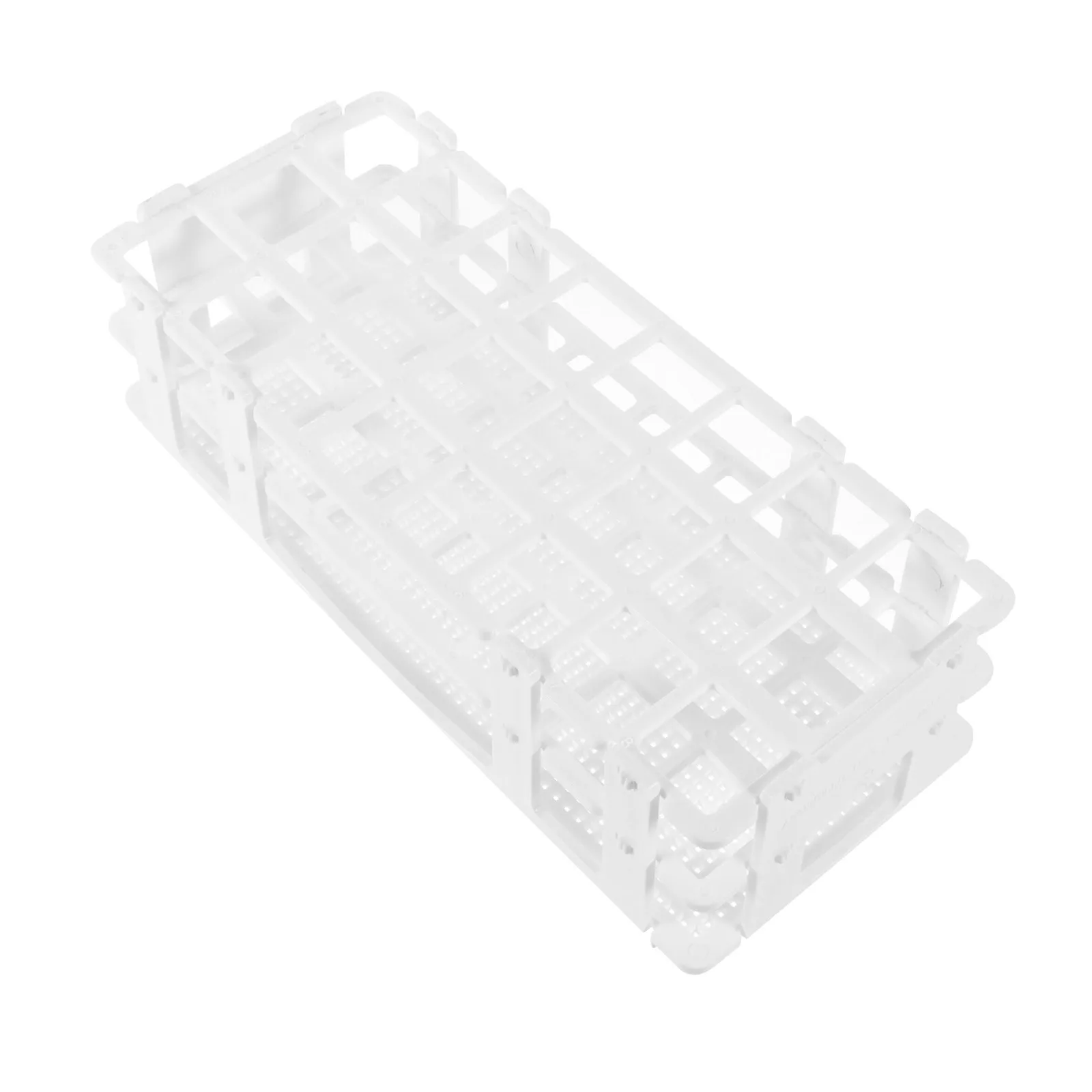 Test Tube Rack Plastic Multifunctional Holder Laboratory School Experiment Storage Detachable Stand Flower Tube Accessory view 2