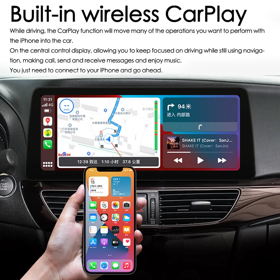 1920*720 QLED Android 13 ekran multimedialny odtwarzacz wideo dla Mazda 6 Ⅲ GL GJ 2012 - 2017 Atenza CarPlay Radio samochodowe Autoradio 256GB