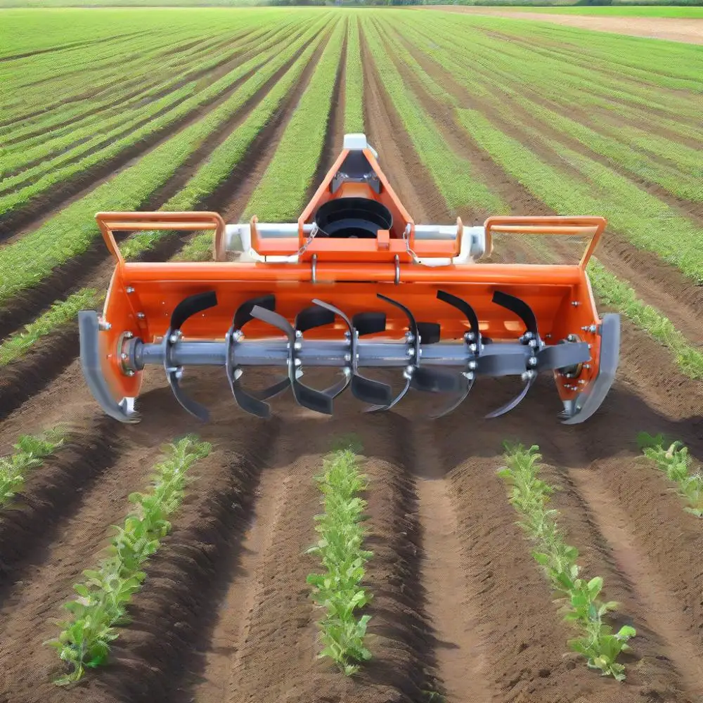 

【Hot】Agricultural Machine Tractor Mounted Rotary Tiller Cultivator Pto Driven Rotary Tiller