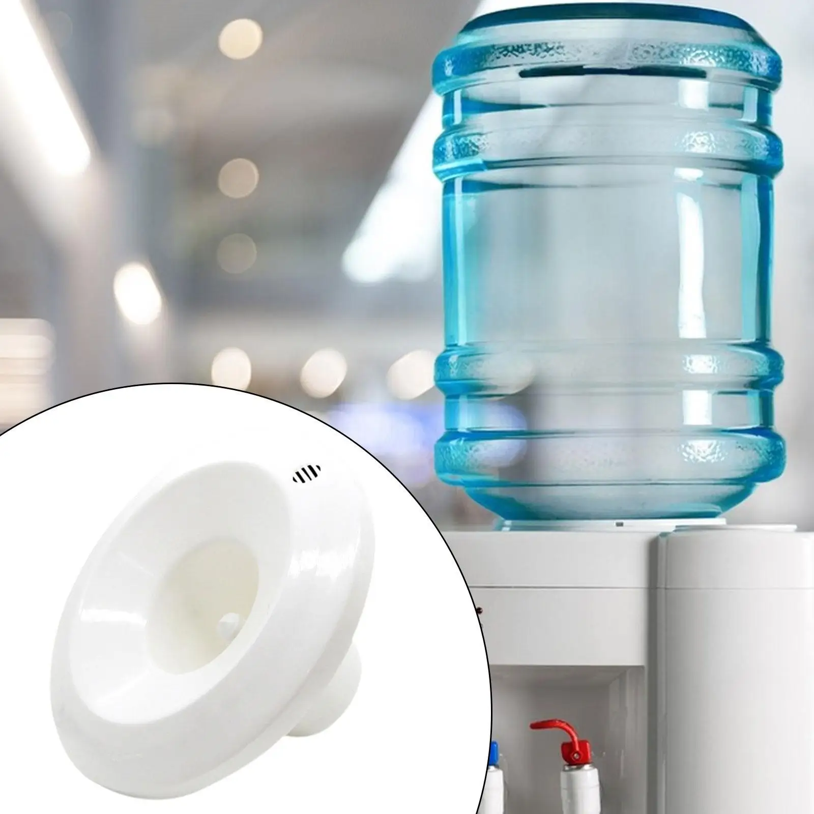 Universal Water Cooler Bottle Holder Plastic for seat Replacement Compact Design Easy Install for Home Office Dispensers