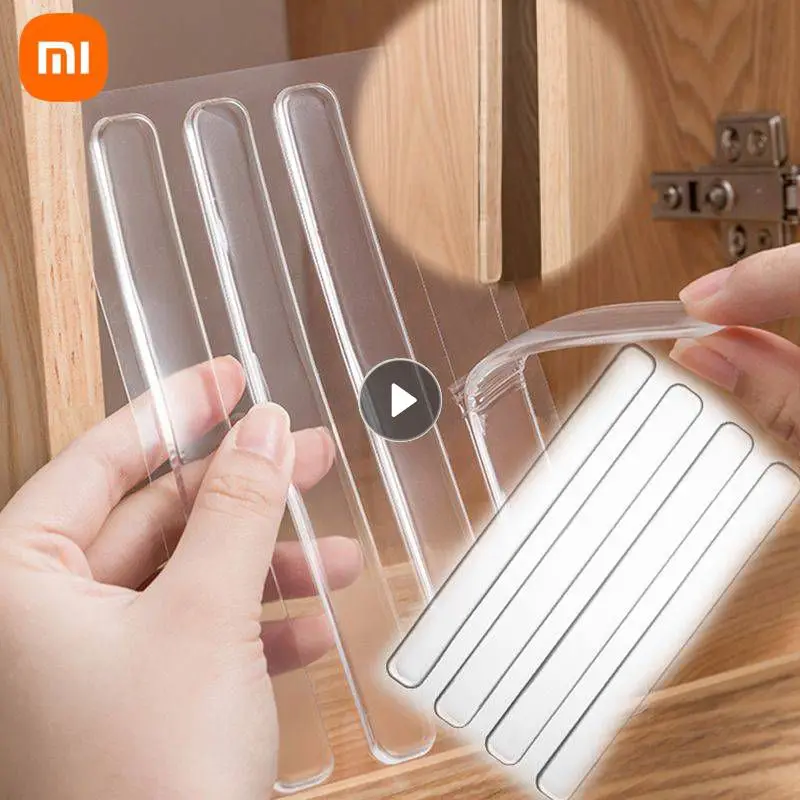 Xiaomi Door Stickers Non-Marking Silicone Anti-Collision Household Door Handles Silicone Pads Refrigerator Doors Rear Cabinet