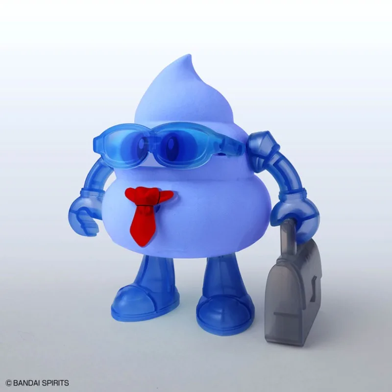 Bandai New Series Clay Model Kit Salaryman Unko Animal Unchi Aet 1 Cat Bear Assemble Toy for Boys Girls Gift Collectible Model