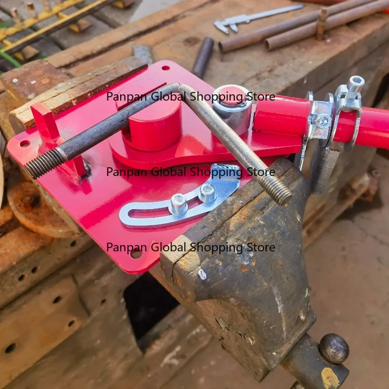 

Pipe Bender Manual Bench Steel Tube Bending Kit Bar Rod Brake Bends Tool