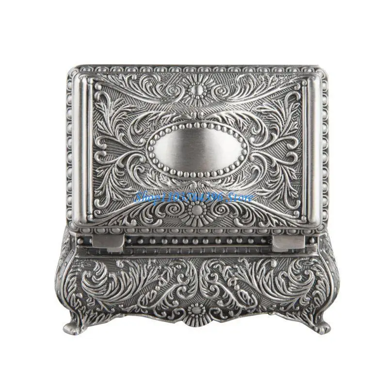 حامل تخزين بتصميمات زهرية مثالية لسوار قلادة القرط #4