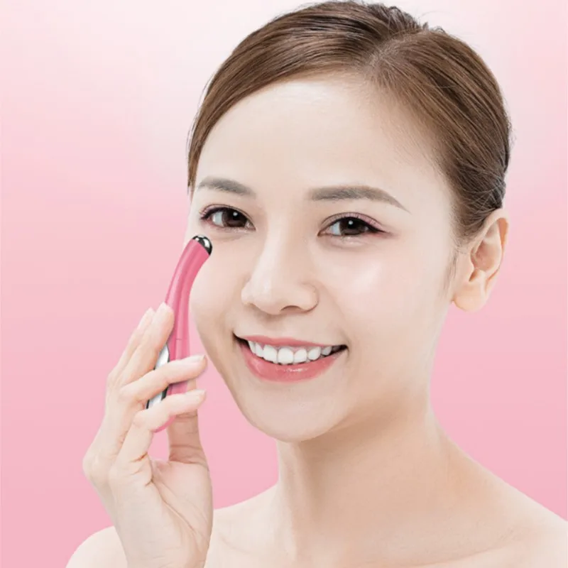 

Лидер продаж, работающий от аккумулятора, ионный нагрев, массажер для глаз против морщин, чтобы снимать усталость глаз, импортный инструмент, высокое качество