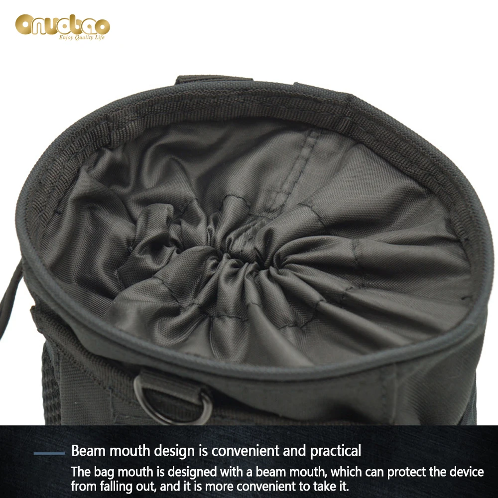 Sac tactique de sport de plein air, petit accessoire de taille tactique Portable Molle, petit sac de recyclage