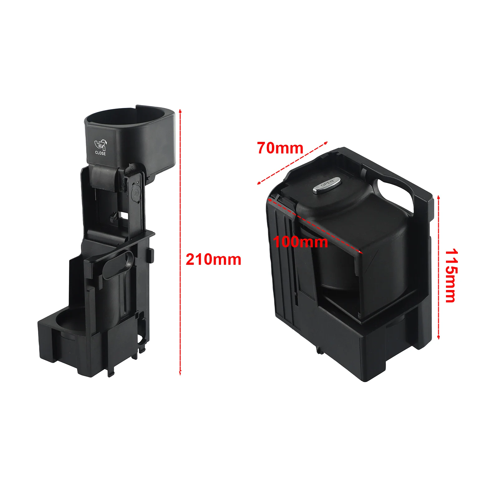 

Совершенно новый держатель для салона автомобиля, держатель для напитков, 1 шт., 2116800014, центральный держатель управления из АБС-пластика для W211