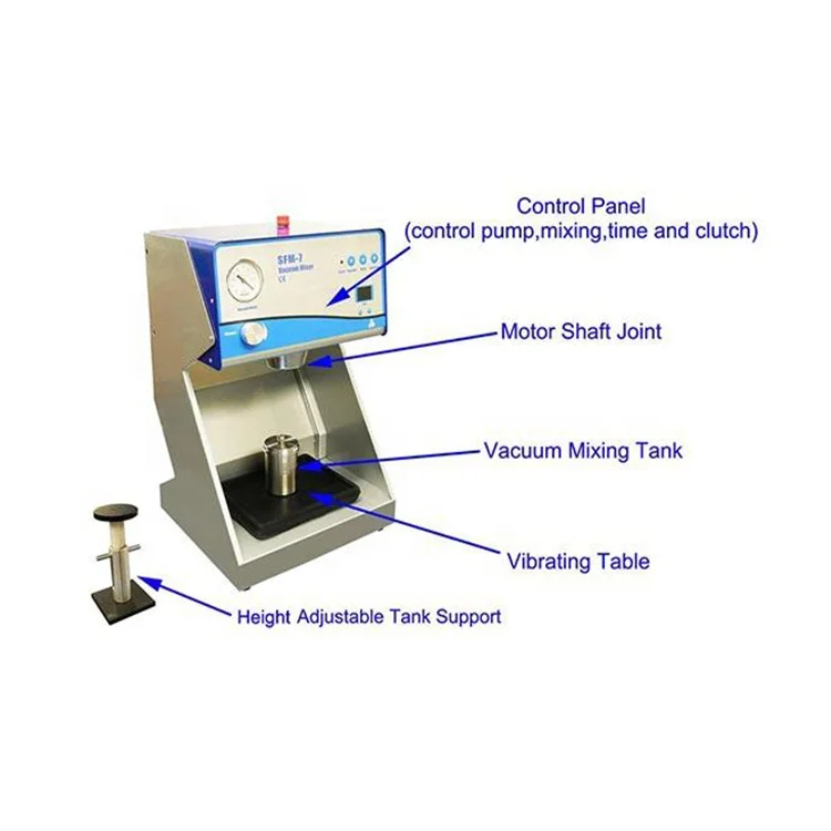 Small Vacuum Electrode Paste Mixer