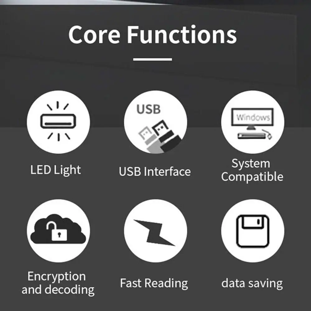 New 13.56MHz Plastic NFC Card Reader NFC Smart Card Reader Writer IC RFID Card Reader RFID Copier Duplicator