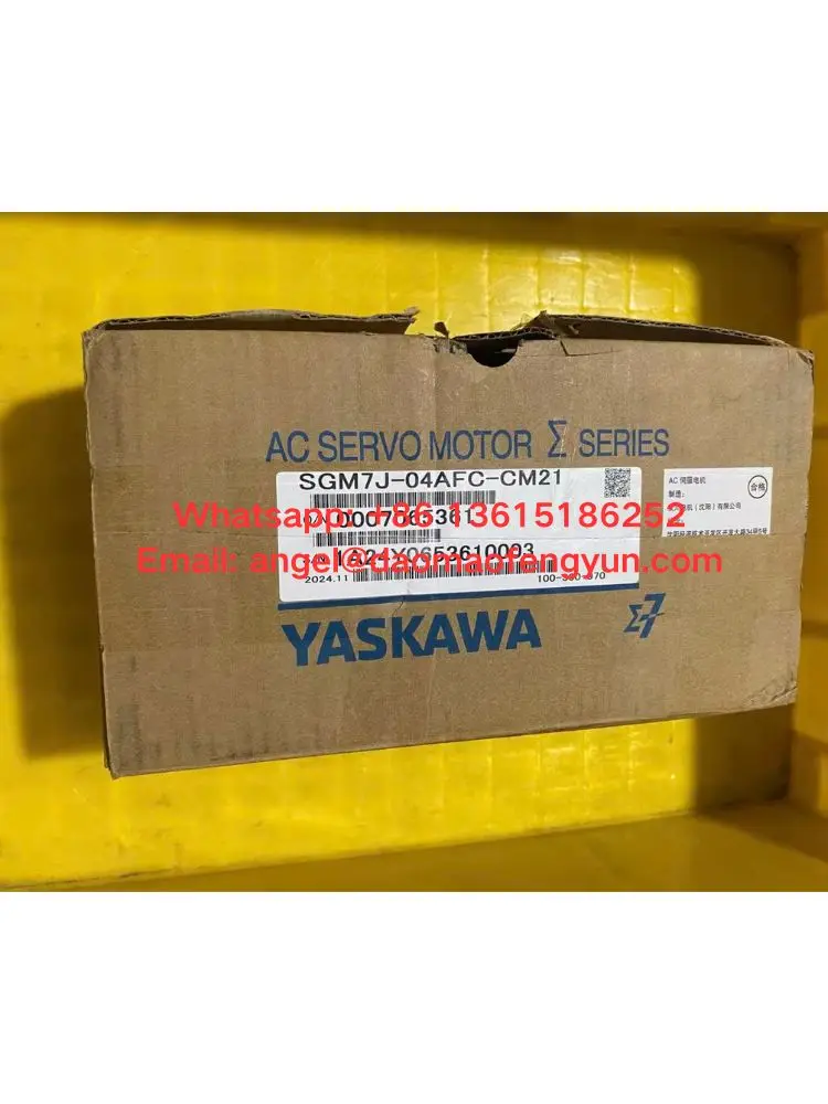 SGM7J-04AFC-CM21 Brand new second-hand motor 400W, test functions are intact