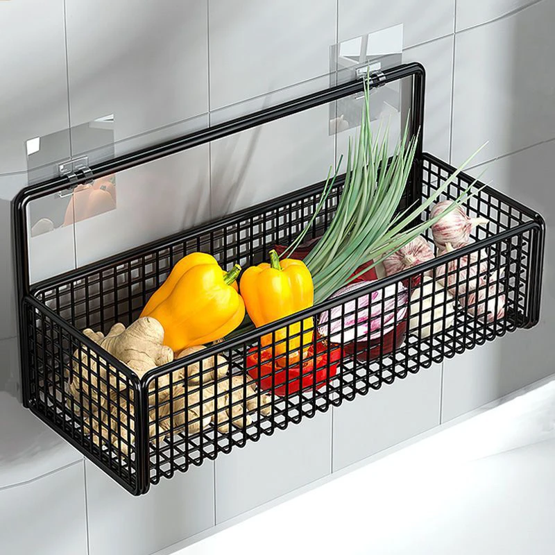 Multifunctional Bathroom Organiser Toiletries Organiser No-Punch Bathroom Shelf Bathroom Kitchen Wall Mount Storage Rack