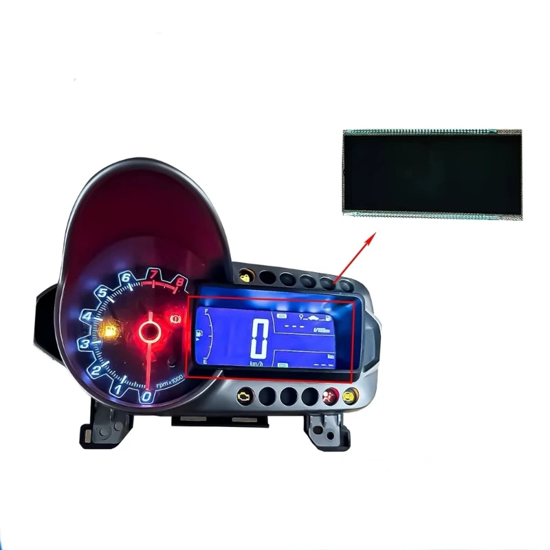

P5ED Clear View Instrument Cluster LCD Replacement Part Designed for Vehicle Use