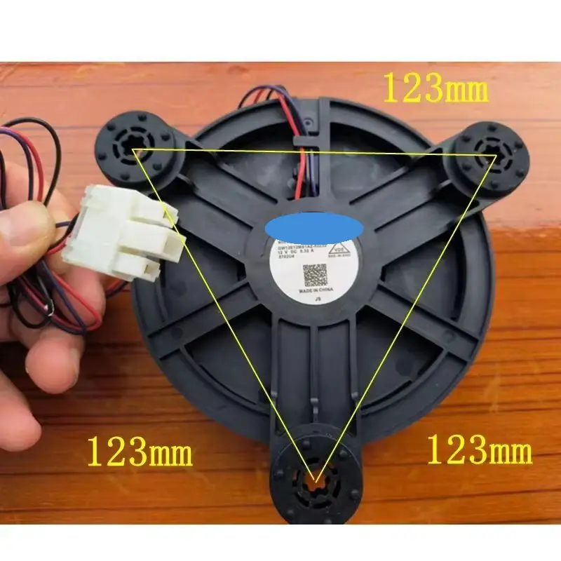 GW12E12MS1AZ-52Z32 DC12V 0.33A for Haier refrigerator freezer fan cooling fan motor refrigerator parts